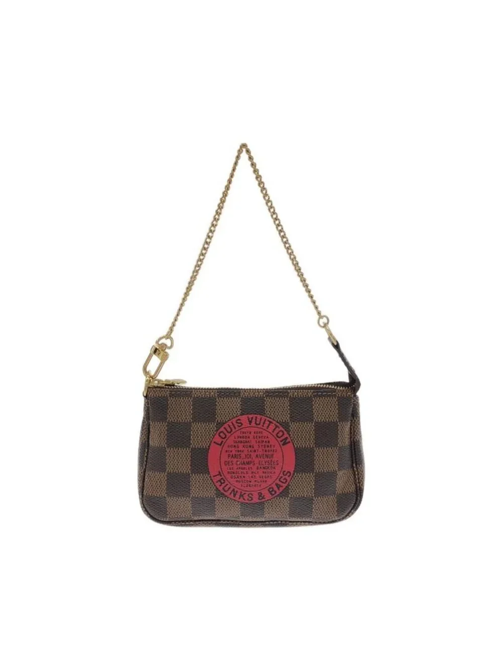 Louis Vuitton Damier Mini Pochette Accessoires Pouch